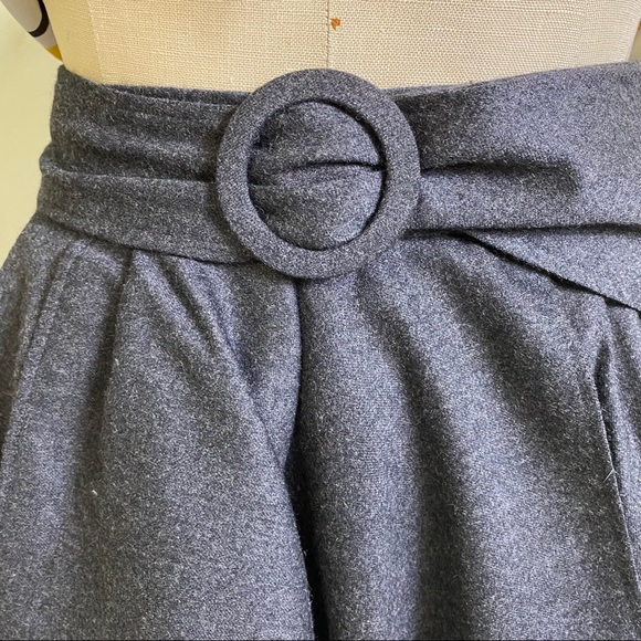 VINTAGE Bernard Zins Kashmir & Wool Skirt - Picture 4 of 8